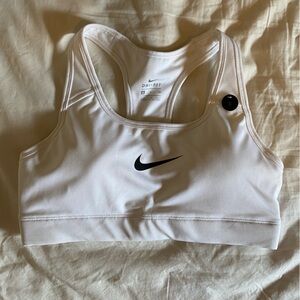 Nike Dri-Fit Sports Bra Small White